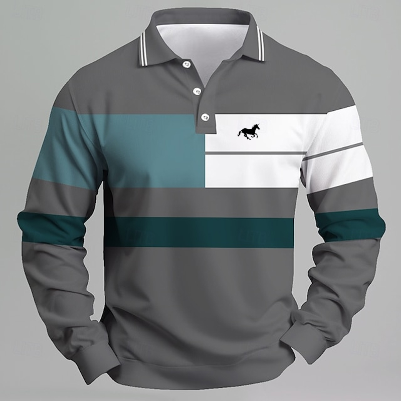 Polo da uomo con logo unicorno - Golf Equipment Logo recensione e prezzo